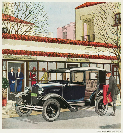 Ford Model A De Luxe Sedan 1931 | Vintage Cars 1891-1970