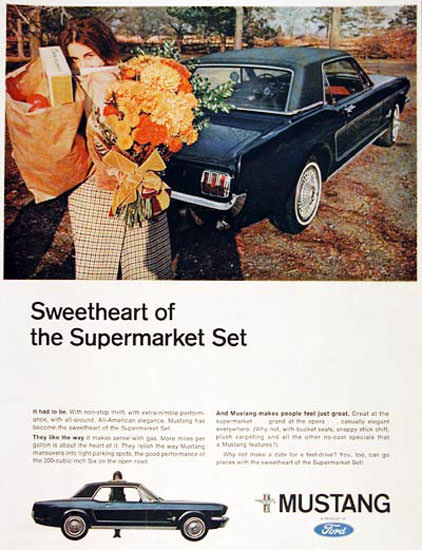 Ford Mustang 1966 Sweetheart Supermarket | Vintage Cars 1891-1970