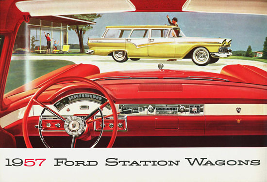 Ford Station Wagons 1957 Goodbye | Vintage Cars 1891-1970