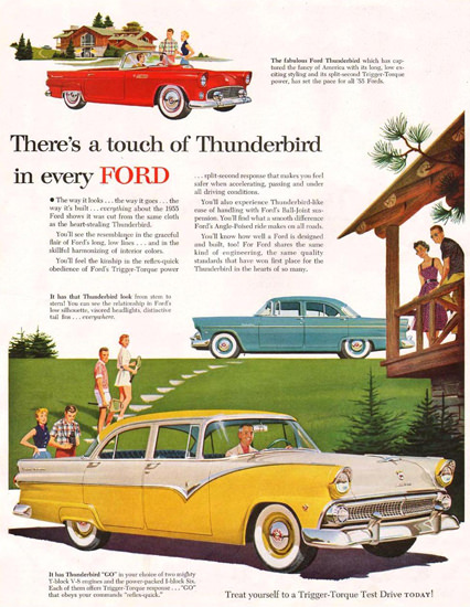 Ford Touch Of Thunderbird 1955 | Vintage Cars 1891-1970