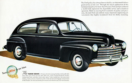 Ford Tudor Sedan 1946 | Vintage Cars 1891-1970