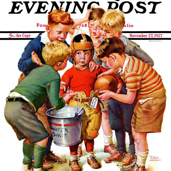 Frances Tipton Hunter Saturday Evening Post 1937_11_27 Copyright crop ...