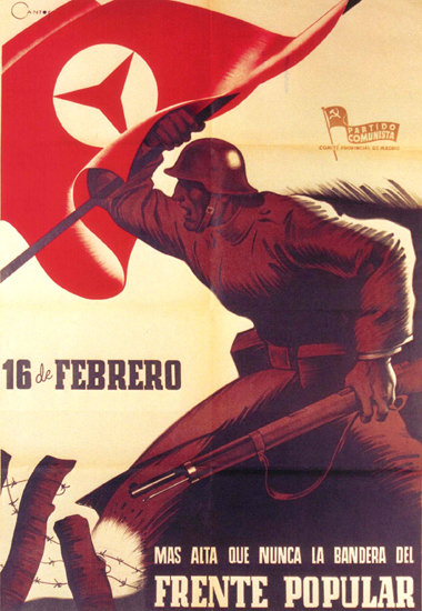 Frente Popular Spain Espana | Vintage War Propaganda Posters 1891-1970