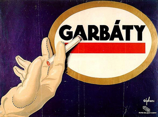 Garbaty Cigarettes Julius Gipkens 1913 | Vintage Ad and Cover Art 1891-1970