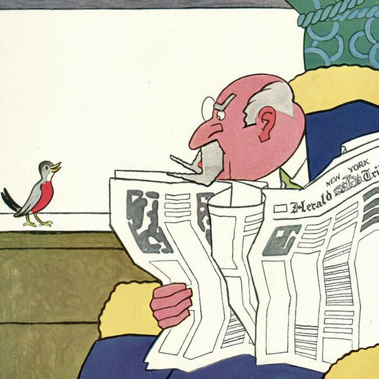 Gardner Rea The New Yorker 1930_03_22 Copyright crop | Best of 1930s Ad and Cover Art