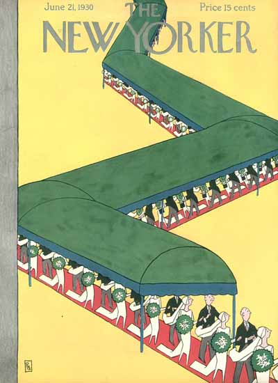 Gardner Rea The New Yorker 1930_06_21 Copyright | The New Yorker Graphic Art Covers 1925-1945