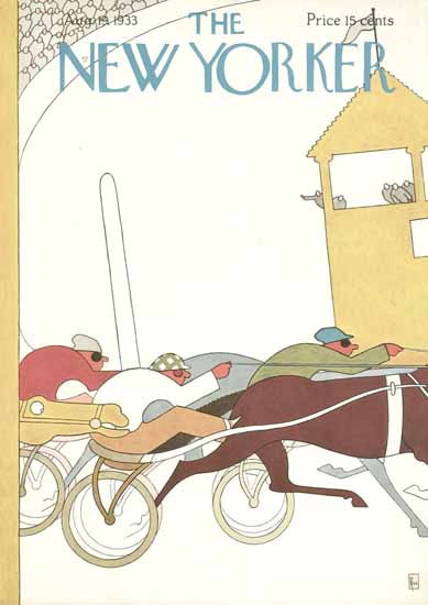 Gardner Rea The New Yorker 1933_08_19 Copyright | The New Yorker Graphic Art Covers 1925-1945