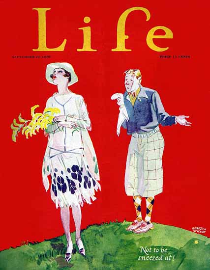 Garrett Price Life Humor Magazine 1926-09-23 Copyright | Life Magazine Graphic Art Covers 1891-1936