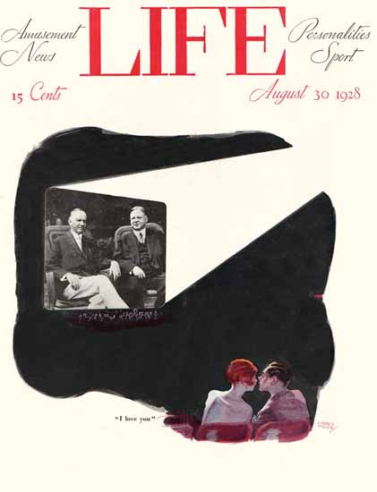 Garrett Price Life Humor Magazine 1928-08-30 Copyright Sex Appeal | Sex Appeal Vintage Ads and Covers 1891-1970