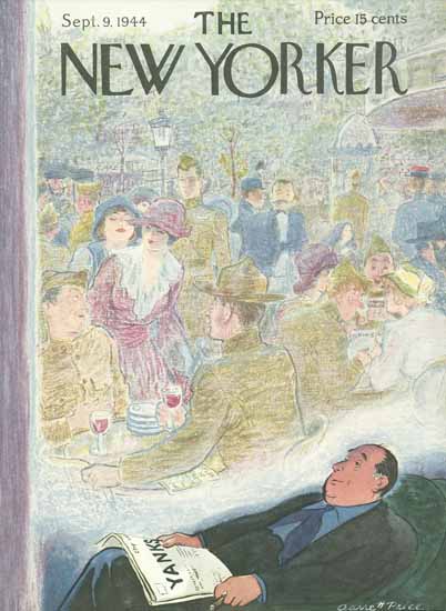 Garrett Price The New Yorker 1944_09_09 Copyright | The New Yorker Graphic Art Covers 1925-1945