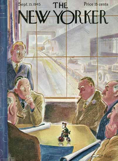 Garrett Price The New Yorker 1945_09_15 Copyright | The New Yorker Graphic Art Covers 1925-1945