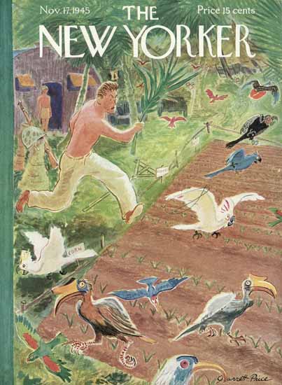 Garrett Price The New Yorker 1945_11_17 Copyright | The New Yorker Graphic Art Covers 1925-1945