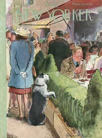 Garrett Price The New Yorker 1946_08_17 Copyright | The New Yorker Graphic Art Covers 1946-1970