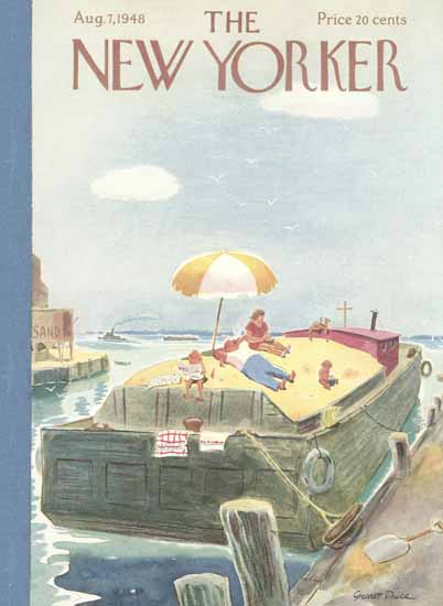 Garrett Price The New Yorker 1948_08_07 Copyright | The New Yorker Graphic Art Covers 1946-1970