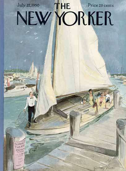 Garrett Price The New Yorker 1950_07_22 Copyright | The New Yorker Graphic Art Covers 1946-1970