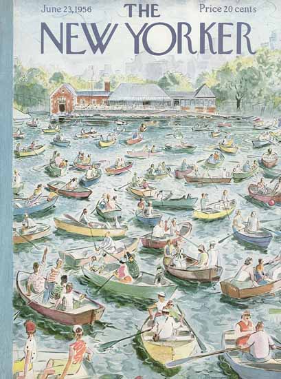 Garrett Price The New Yorker 1956_06_23 Copyright | The New Yorker Graphic Art Covers 1946-1970