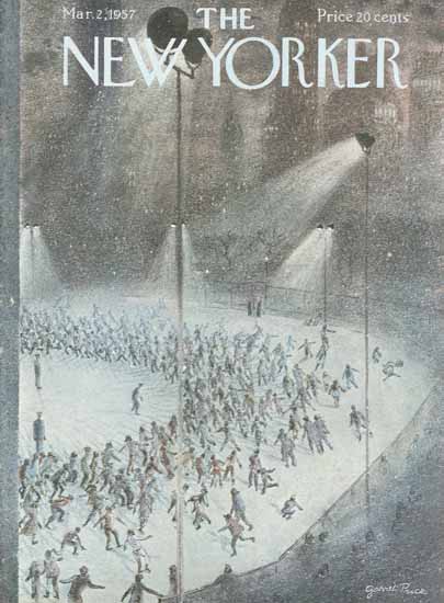 Garrett Price The New Yorker 1957_03_02 Copyright | The New Yorker Graphic Art Covers 1946-1970