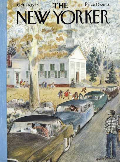 Garrett Price The New Yorker 1957_10_26 Copyright | The New Yorker Graphic Art Covers 1946-1970