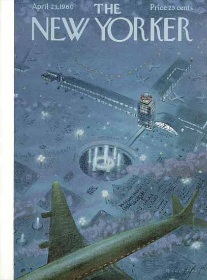 Garrett Price The New Yorker 1960_04_23 Copyright | The New Yorker Graphic Art Covers 1946-1970