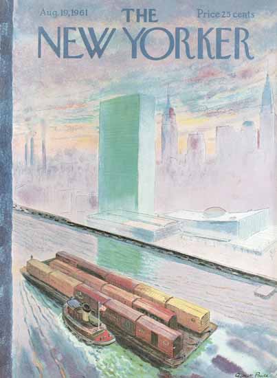 Garrett Price The New Yorker 1961_08_19 Copyright | The New Yorker Graphic Art Covers 1946-1970