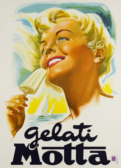 Gelati Motta 1960 | Sex Appeal Vintage Ads and Covers 1891-1970