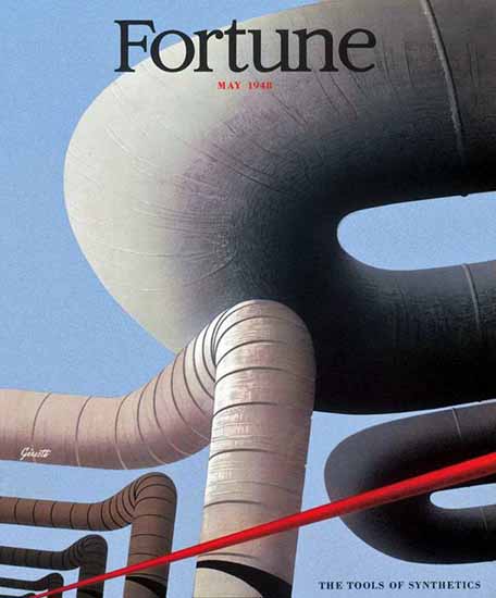 George Giusti Fortune Magazine May 1948 Copyright | Fortune Magazine Graphic Art Covers 1930-1959