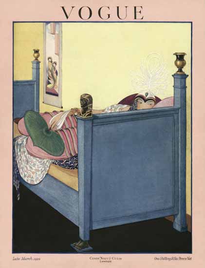 George Wolfe Plank Vogue Cover 1920-03-31 Copyright Sex Appeal | Sex Appeal Vintage Ads and Covers 1891-1970