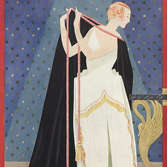 George Wolfe Plank Vogue Cover 1924-06-15 Copyright crop | Best of 1920s Ad and Cover Art