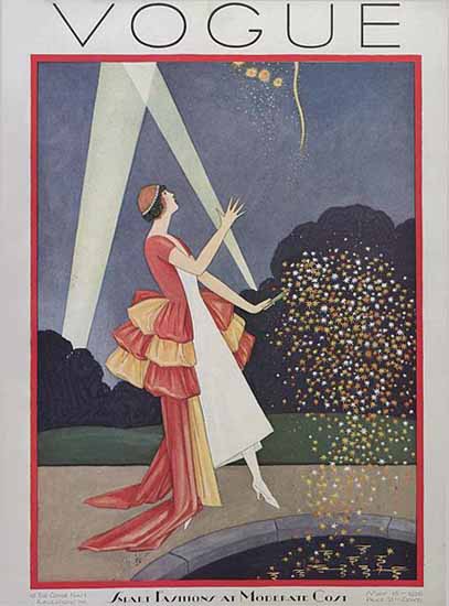 George Wolfe Plank Vogue Cover 1926-05-15 Copyright | Vogue Magazine Graphic Art Covers 1902-1958