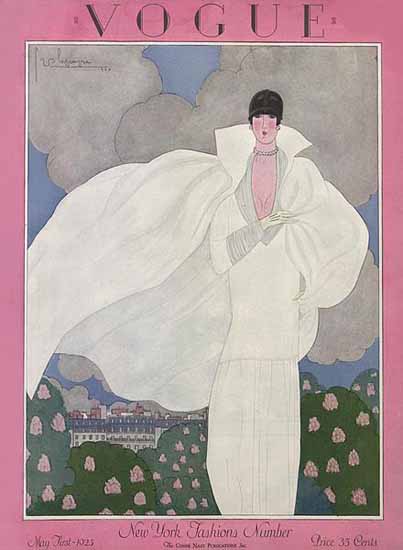 Georges Lepape Vogue Cover 1925-05-01 Copyright | Vogue Magazine Graphic Art Covers 1902-1958