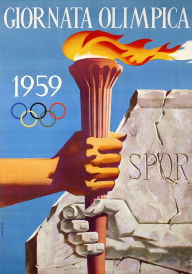 Giornata Olimpica 1959 | Vintage Ad and Cover Art 1891-1970