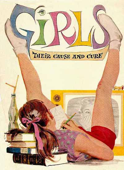 Girls Their Cause and Cure Sex Appeal | Sex Appeal Vintage Ads and Covers 1891-1970