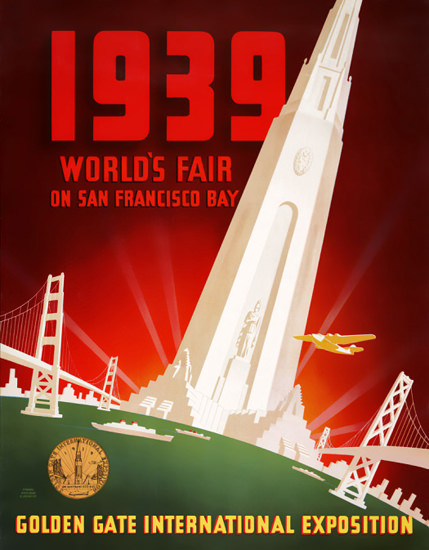 Golden Gate International Exposition Fair 1939 | Vintage Ad and Cover Art 1891-1970