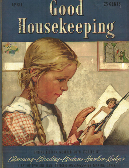 Good Housekeeping Cover Paper Doll | Vintage Ad and Cover Art 1891-1970