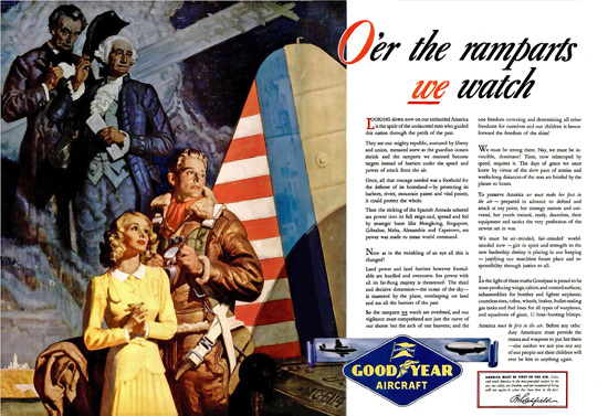 Goodyear Aircraft Lincoln Washington | Vintage War Propaganda Posters 1891-1970