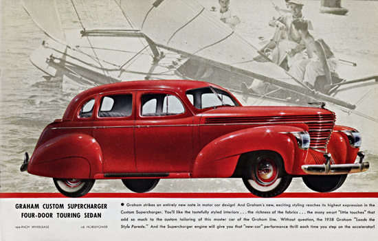 Graham Custom Supercharger Touring 1938 | Vintage Cars 1891-1970