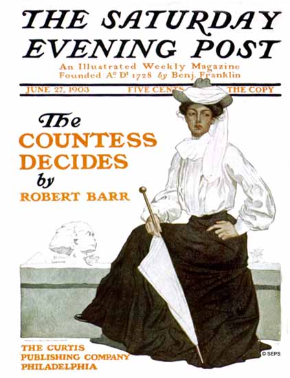 Guernsey Moore Artist Saturday Evening Post 1903_06_27 | The Saturday Evening Post Graphic Art Covers 1892-1930