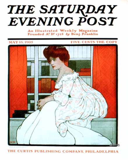 Guernsey Moore Artist Saturday Evening Post 1905_05_13 | The Saturday Evening Post Graphic Art Covers 1892-1930