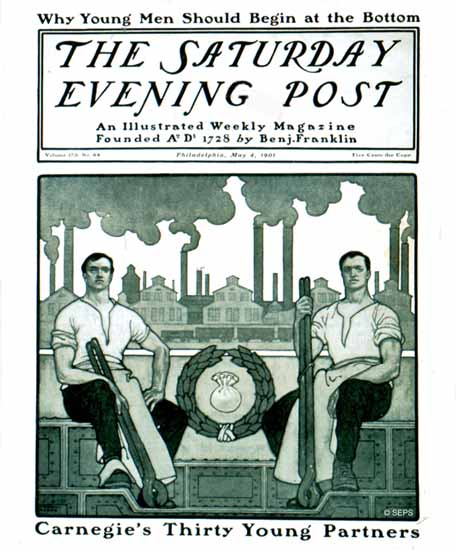 Guernsey Moore Saturday Evening Post 1901_05_04 | The Saturday Evening Post Graphic Art Covers 1892-1930