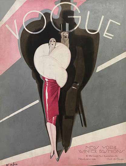 Guillermo Bolin Vogue Cover 1926-11-01 Copyright Sex Appeal | Sex Appeal Vintage Ads and Covers 1891-1970