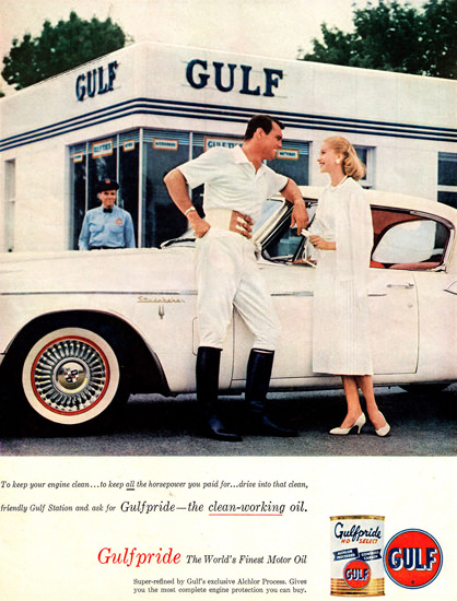 Gulf Studebaker 1957 | Sex Appeal Vintage Ads and Covers 1891-1970