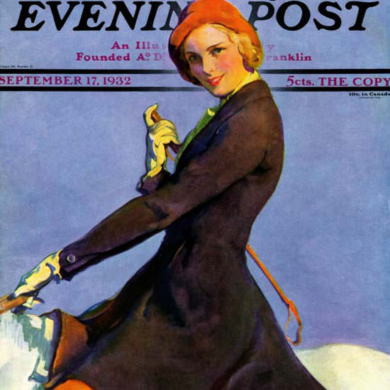 Guy Hoff Cover Artist Saturday Evening Post 1932_09_17 Copyright crop | Best of 1930s Ad and Cover Art