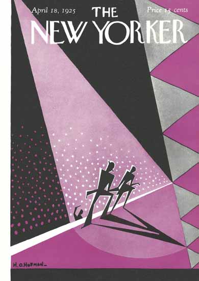 HO Hofman The New Yorker 1925_04_18 Copyright | The New Yorker Graphic Art Covers 1925-1945