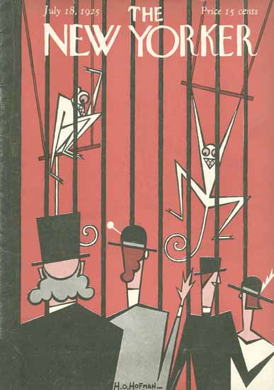 HO Hofman The New Yorker 1925_07_18 Copyright | The New Yorker Graphic Art Covers 1925-1945