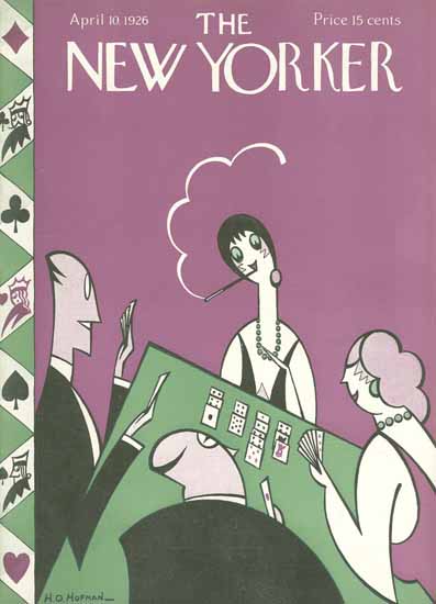 HO Hofman The New Yorker 1926_04_10 Copyright | The New Yorker Graphic Art Covers 1925-1945