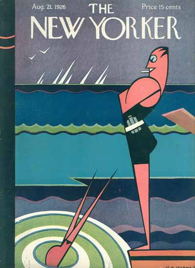 HO Hofman The New Yorker 1926_08_21 Copyright | The New Yorker Graphic Art Covers 1925-1945