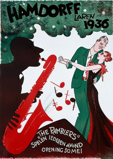 Hamdorff Laren 1936 The Ramblers | Sex Appeal Vintage Ads and Covers 1891-1970