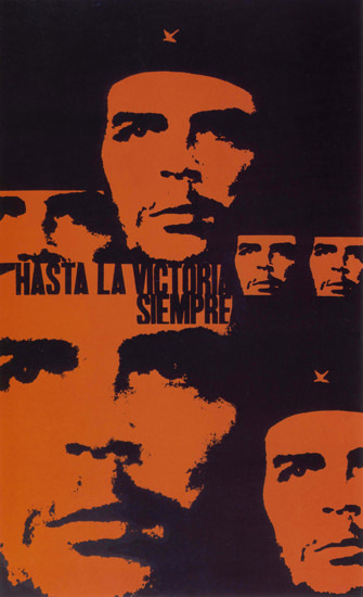 Hasta La Victoria Siempre Chile Che Guevara | Vintage War Propaganda Posters 1891-1970