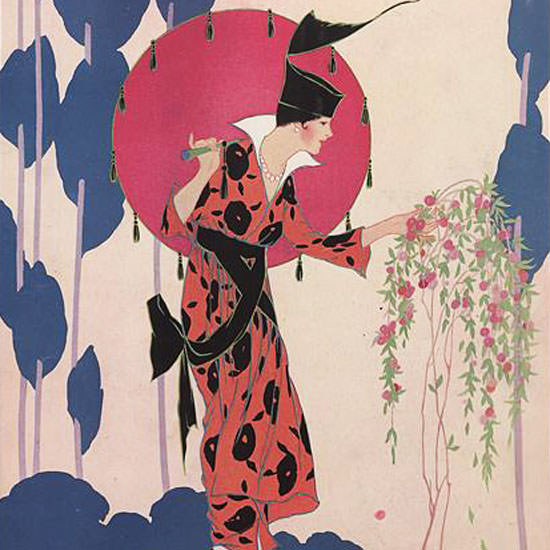 Helen Dryden Vogue Cover 1914-04-01 Copyright crop | Mad Men Art ...