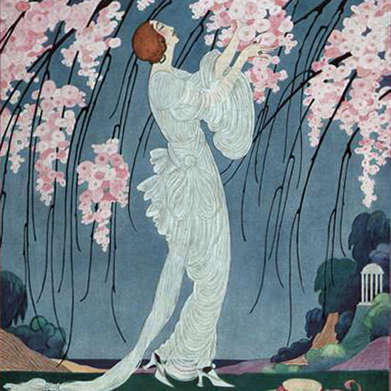 Helen Dryden Vogue Cover 1919-03-15 Copyright crop | Best of 1891-1919 Ad and Cover Art